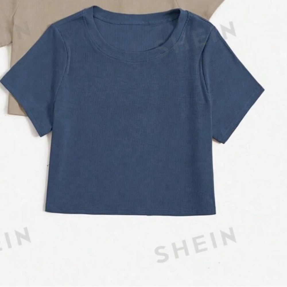 Beautiful blue colored plain shirt great with light blue jeans!